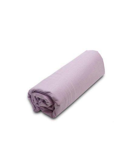 Sunshine Κατωσέντονο Menta με λάστιχο 8 Lilac Μονό (100x200+20)