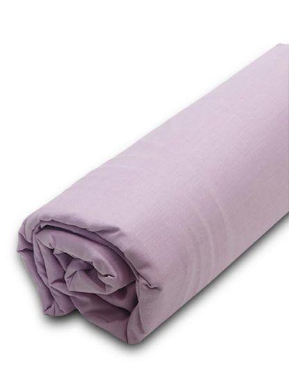 Sunshine Κατωσέντονο Menta με λάστιχο 8 Lilac Μονό (100x200+20)