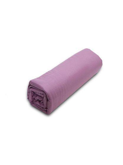 Sunshine Κατωσέντονο Menta με λάστιχο 10 Mauve Μονό (100x200+20)
