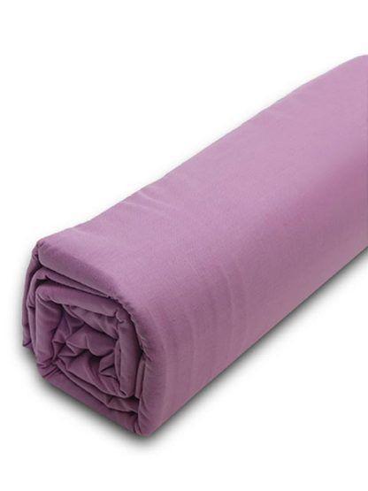 Sunshine Κατωσέντονο Menta με λάστιχο 10 Mauve Μονό (100x200+20)