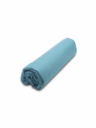 Κατωσέντονο Menta με λάστιχο 20 Petrol Μονό (100x200+25)