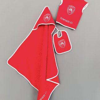 Palamaiki Σετ Λουτρου Βρεφικο Official Team Licenced Olympiacos Baby Block