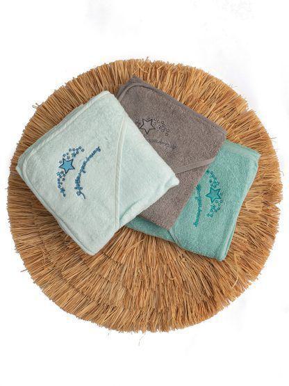 Palamaiki Σετ Λουτρου Βρεφικο Baby Joia Bj524 Grey