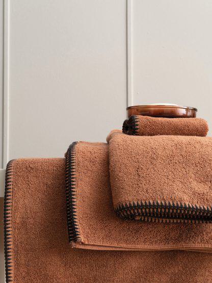 Palamaiki Πετσετα Προσωπου 50x90 Towels Brooklyn Tan