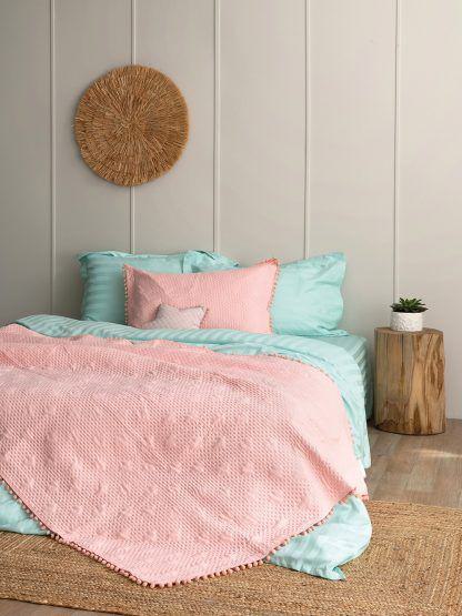 Palamaiki Κουβερλί King Size 260x240 Morgan Pink