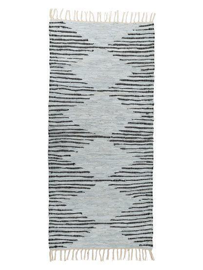 Palamaiki Χαλάκι Άκαυστο Με Κρόσια Home Décor 60x140 Rhombus Ice