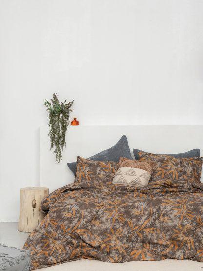 Palamaiki Σετ Σεντόνια Ημίδιπλα Flannel Beauty Με Λάστιχο 100x200+30 Fb0217 Fitted