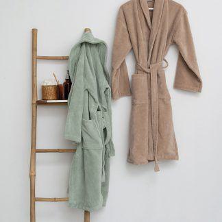 Palamaiki Μπουρνούζι Bathrobe Collection Simour Jade