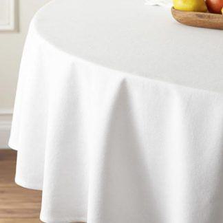 Sunshine Τραπεζομάντηλο αλέκιαστο White 105 cm x 105 cm
