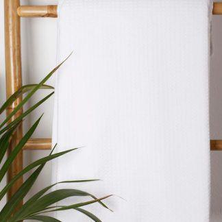 Sunshine Κουβέρτα πικέ cotton White Μονή (165x265)