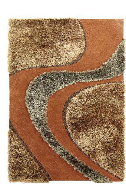 Χειροποίητο Χαλί White Tie 001 BROWN Royal Carpet - 160 x 230 cm