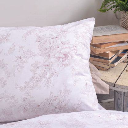 Rythmos Lucette Ροζ - Σετ Σεντονια Nova King Size (270Χ290)