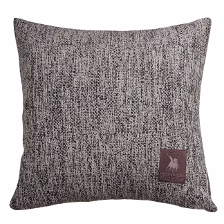 Greenwich Polo Club Μαξιλαρι Φιγουρας 42Χ42 2770 Γκρι - Μαυρο Γκρι - Μαυρο