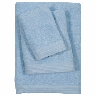 Σετ Πετσετες 3τεμαχιων Best 0586 Γαλαζιο
