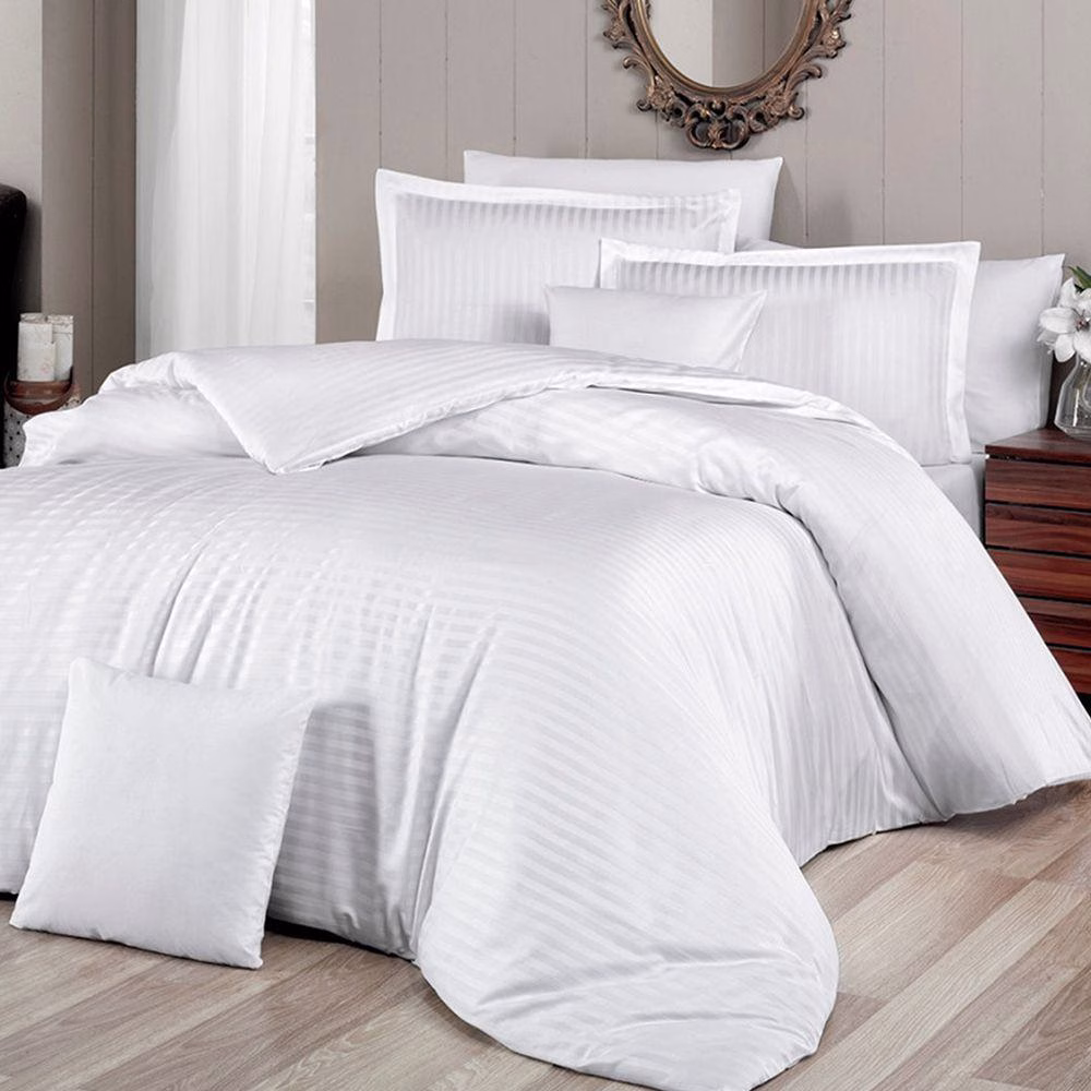 LINO HOTEL ΣΕΝΤΟΝΙ CAPRI 100/100 WHITE 240X270 220TC LINO HOTEL ΣΕΝΤΟΝΙ CAPRI 100/100 WHITE 240X270 220TC