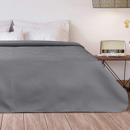 Κουβερλί μονό pre-washed Intence Art 12200 σε 9 αποχρώσεις 160x240  Γκρι Beauty Home