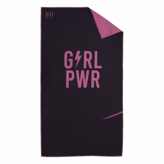 Πετσέτα Γυμναστηρίου Microfiber Art 2207 50x90 Μαύρο,φουξ