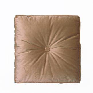 Palamaiki Διακοσμητικο Μαξιλαρι 45x45 Velvet Feel Vf807 Beige