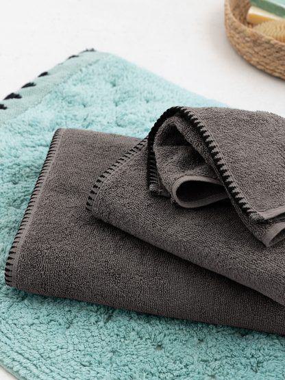 Palamaiki Πετσέτα Χεριών Towels Collection 30x50 BROOKLYN COAL