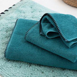 Palamaiki Πετσέτα Προσώπου Towels Collection 50x90 BROOKLYN PETROL