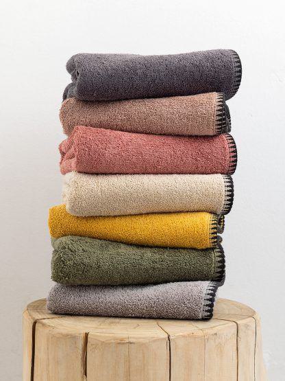 Palamaiki Πετσέτα Προσώπου Towels Collection 50x90 BROOKLYN TAUPE