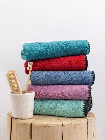 Palamaiki Πετσέτα Λουτρού Towels Collection 70x140 BROOKLYN RED