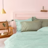 Σετ Υπέρδιπλα Σεντόνια 240×270 Sateen Riga Μέντα