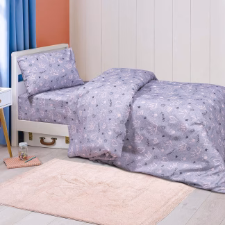 Σετ Σεντόνια Μονά Queen Art 6215 170x260 Μωβ