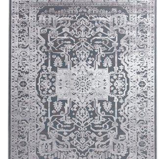 Χαλί Lotus Summer 2927 BLACK GREY Royal Carpet - 160 x 230 cm