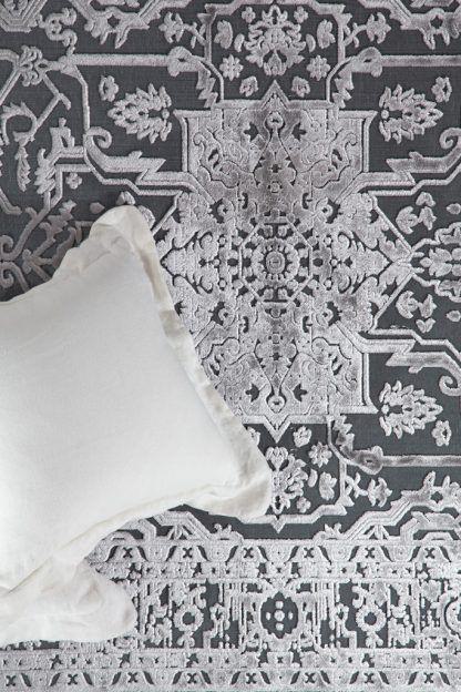 Χαλί Lotus Summer 2927 BLACK GREY Royal Carpet - 160 x 230 cm