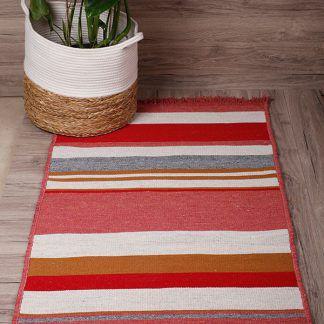 Sunshine Πατάκι υφαντό Peny 70x120 Red