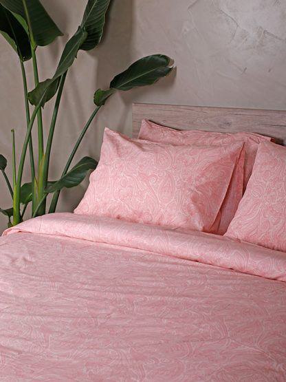 Sunshine Σετ Σεντόνια Cotton Feelings 2040 Pink Μονό (165x270)
