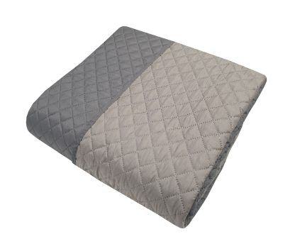 Κουβερλί Le Blanc Microfiber ULTRASONIC 90gr/m2 NEW ΜΕ ΡΕΛΙ ΓΚΡΙ - ΑΝΟΙΧΤΟ ΓΚΡΙ Σούπερ Υπερδιπλο 240Χ260