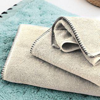 Palamaiki Σετ Πετσετες Μπανιου 3 Τεμ 30x50, 50x90, 70x140 Towels Brooklyn Beige