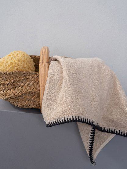 Palamaiki Πετσετα Προσωπου 50x90 Towels Brooklyn Beige