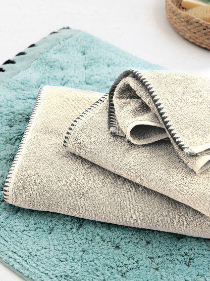 Palamaiki Πετσετα Προσωπου 50x90 Towels Brooklyn Beige