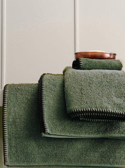 Palamaiki Πετσετα Προσωπου 50x90 Towels Brooklyn Olive