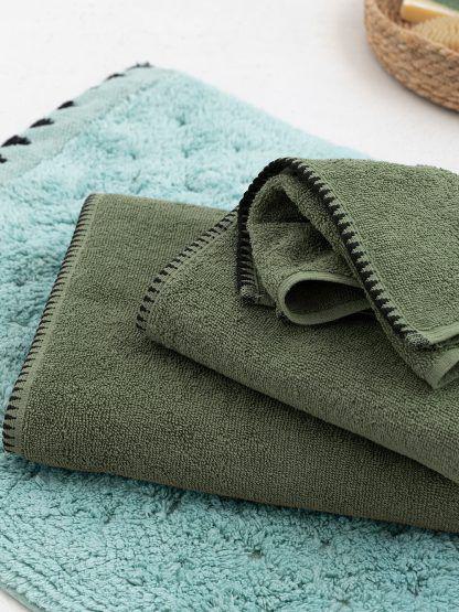 Palamaiki Πετσετα Προσωπου 50x90 Towels Brooklyn Olive