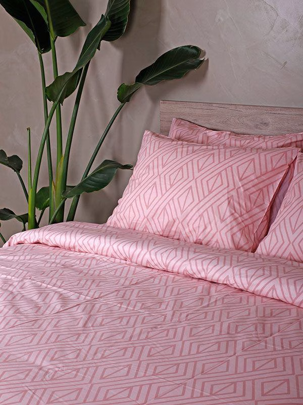 Παπλωματοθήκη Cotton Feelings 2042 Pink Διπλή (200x250) Παπλωματοθήκη Cotton Feelings 2042 Pink Διπλή (200x250)