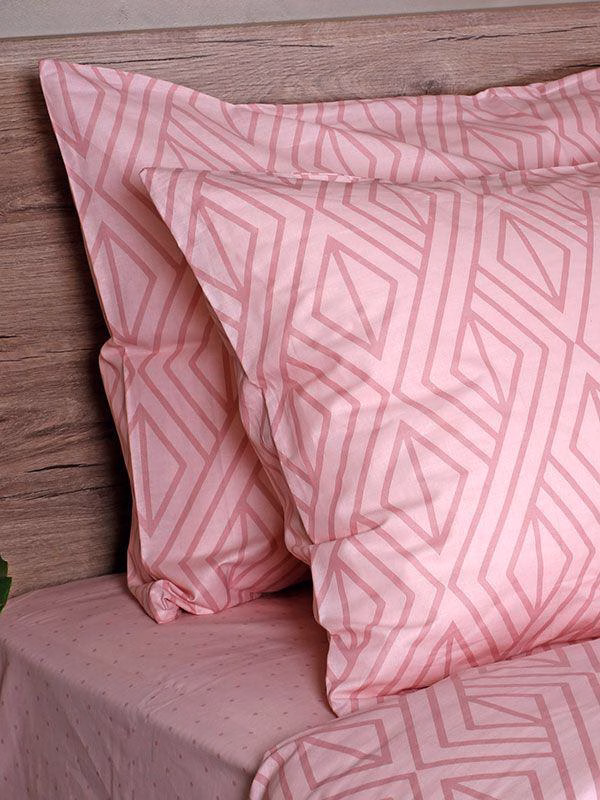 Παπλωματοθήκη Cotton Feelings 2042 Pink Διπλή (200x250) Παπλωματοθήκη Cotton Feelings 2042 Pink Διπλή (200x250)