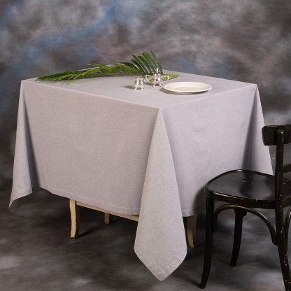 Melinen Home Τραπεζομαντηλο Luise Dark Grey 150Χ150 150Χ150