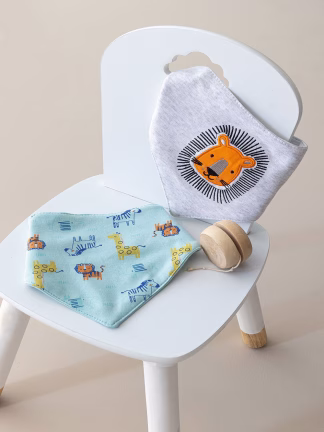 Σετ Σαλιάρες μπαντάνα New Baby NB0140 BOY