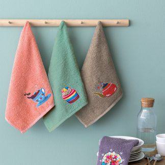 Palamaiki Σετ 4 Πετσέτες Κουζίνας Kitchen Towels 40x70 KT240