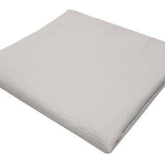 Κουβέρτα Πικέ Le Blanc Sanforized Cotton 100% Μονή 170x260 White