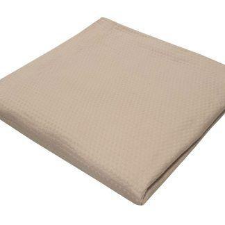 Κουβέρτα Πικέ Le Blanc Sanforized Cotton 100% Μονή 170x260 Beige
