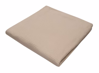 Κουβέρτα Πικέ Sanforized Cotton 100% Σούπερ Υπέρδιπλη 240x260 Beige