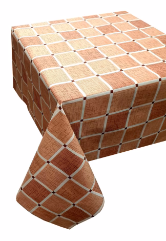 Τραπεζομάντηλο Καρό Polycotton Design-2 Beige 140x180 Τραπεζομάντηλο Καρό Polycotton Design-2 Beige 140x180