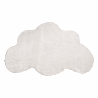 Πατάκι Rabbit Art 9640 Συννεφάκι 80x120 Λευκό