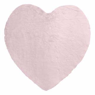 Πατάκι Rabbit Art 9646 Καρδιά 80x80 Ροζ