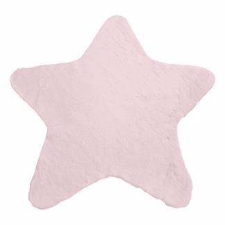 Πατάκι Rabbit Art 9646 Αστέρι 80x80 Ροζ